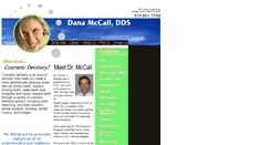 Desktop Screenshot of danamccall.com
