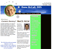 Tablet Screenshot of danamccall.com